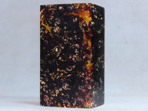 Stabilized Maple Burl Wood Mod Block